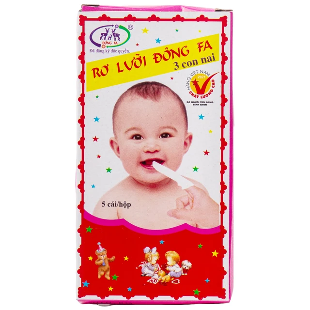 Gạc rơ lưỡi Đông Pha 5 hộp x 5 chiếc